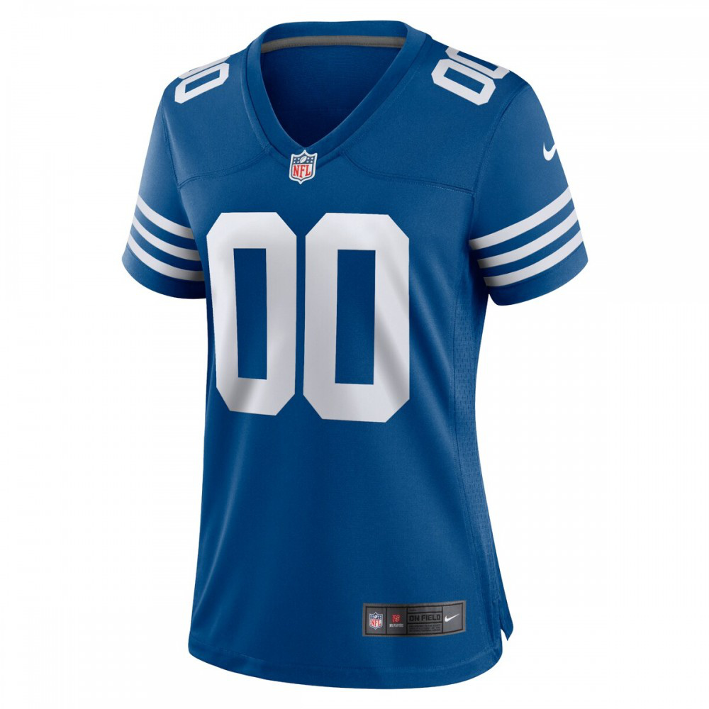 Indianapolis Colts Nike Women's Alternate Custom Jersey - Royal-GridironStore